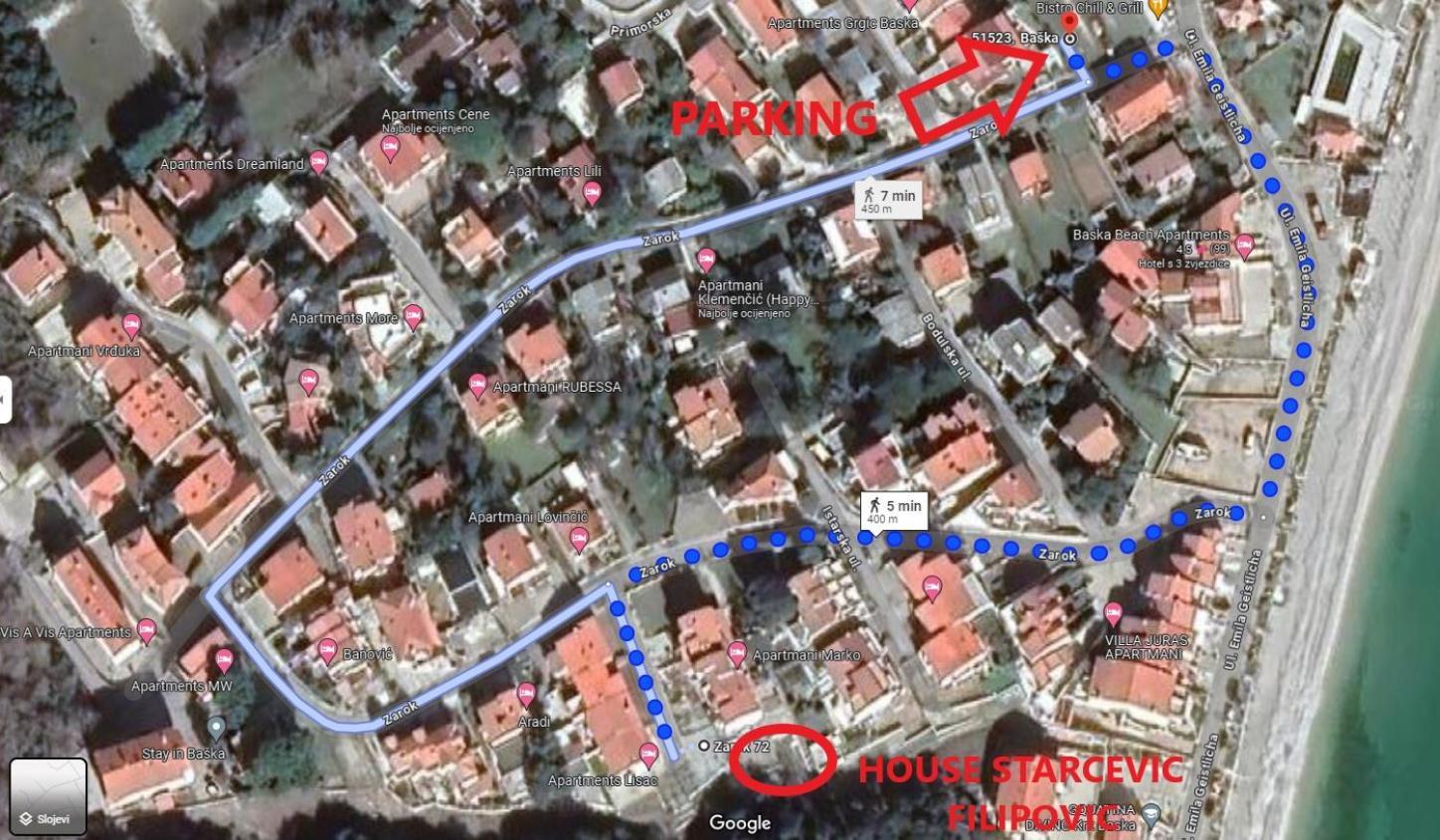 Apartment Starcevic Filipovic Baska  Luaran gambar